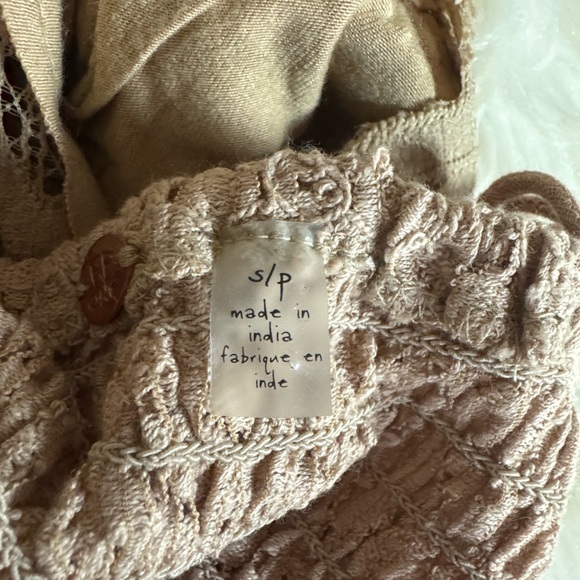 Free People Adella lace bralette Nude color Size Small New with tag - Picture 15 of 15